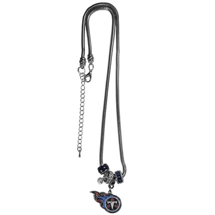 Siskiyou Sports NFL Tennessee Titans Euro Bead Necklace, 18-Inch