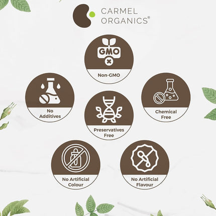 CARMEL ORGANICS Bacopa Monnieri/Brahmi Powder | 8 Ounce or 0.5 Lb/ 227 Grams(Pack of 1) | Natural and Pure Bacopa Powder Non-GMO | No Added Preservative