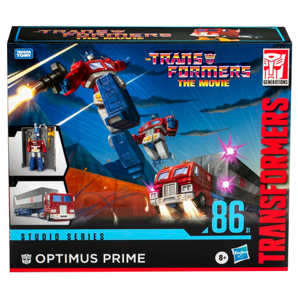 Transformers Toys Studio Series Commander Class The Transformers: The Movie 86-31 Optimus Prime Toy, 7-Inch, Action Figure for Boys and Girls Ages 8 and Up