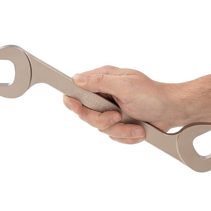 TEKTON 1-1/4 Inch Angle Head Open End Wrench | WAE83232 | Made in USA