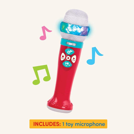 Battat Toy Karaoke Mic, Musical Light Show Microphone, Bluetooth, 1 Pieces