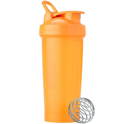 Bouteille shaker BlenderBottle Classic V2, parfaite pour les shakes protéinés et les boissons pré-entraînement, 828 ml, mangue