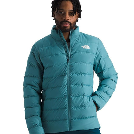 THE NORTH FACE Men's Aconcagua 3 Insulated Jacket (Standard and Big Size), Algae Blue, XX-Large