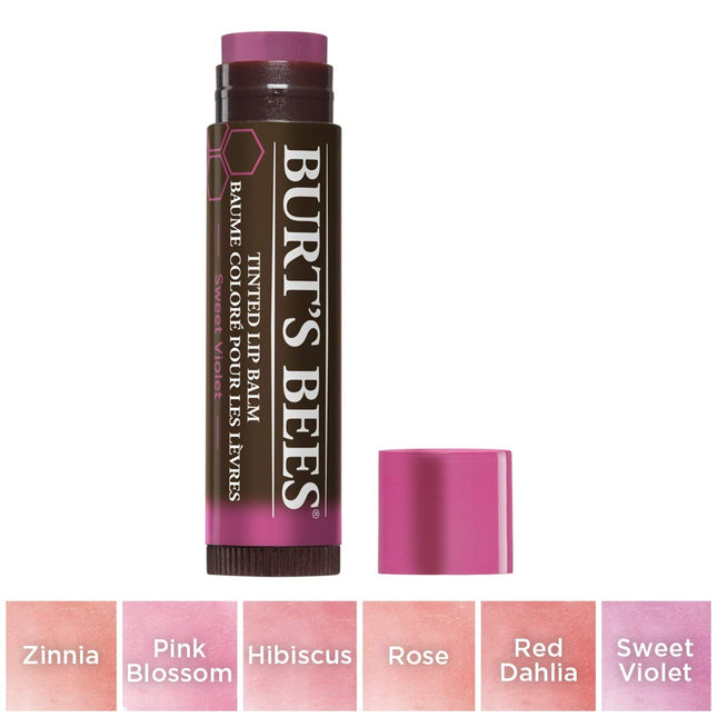 Bálsamo Labial con Color Burt's Bees, Sweet Violet 4.25 g