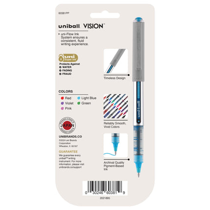 Bolígrafo roller, no recargable, 0.7 mm, 5/PQ, AZ/VD/RS/RO/MO