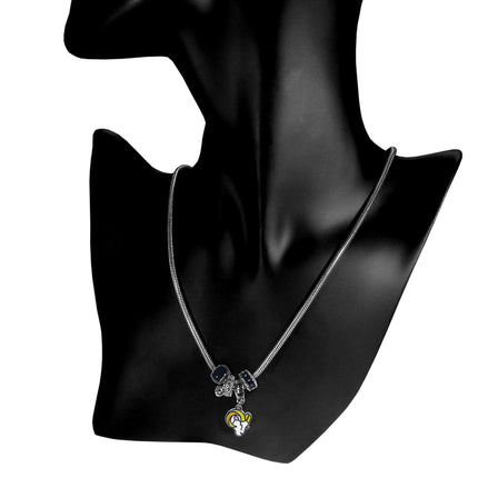 Siskiyou Sports NFL St. Louis Rams Euro Bead Necklace, 18-Inch