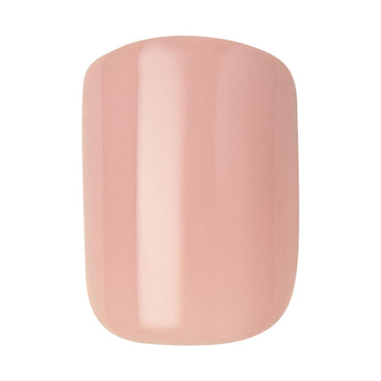 KISS imPRESS No Glue Mani Press On Nails, Design, 'Kingdom', Pink, Short Size, Squoval Shape, Includes 30 Nails, Prep Pad, Instructions Sheet, 1 Manicure Stick, 1 Mini File