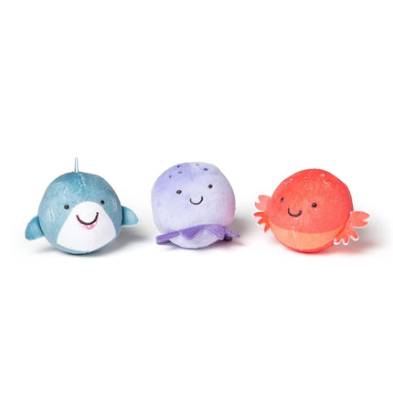Melissa & Doug Rollables Wooden Ocean Slide Infant and Toddler Toy (5 Pieces) Ocean Themed Toys For Toddlers, Early Learning Toys For Infants And Toddlers Ages 1+ - FSC Certified - FSC Certified