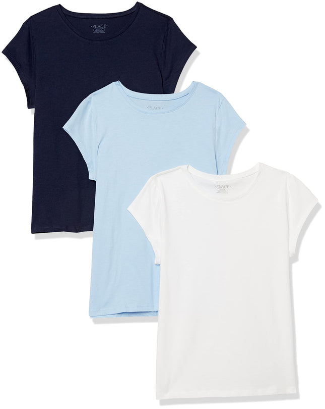 The Children's Place Girls' Short Sleeve T-Shirt, 