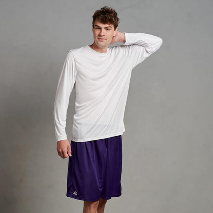 Russell Athletic Big Boys' Youth Mesh Short Purple
