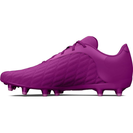Under Armour Magnetico Select 3.0 Jr Unisex Soccer Shoe, (500) Mystic Magenta/Mystic Magenta/White, 24.5 cm