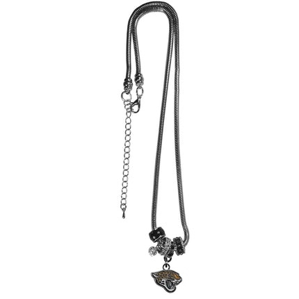 Siskiyou Sports NFL Jacksonville Jaguars Euro Bead Necklace, 18-Inch