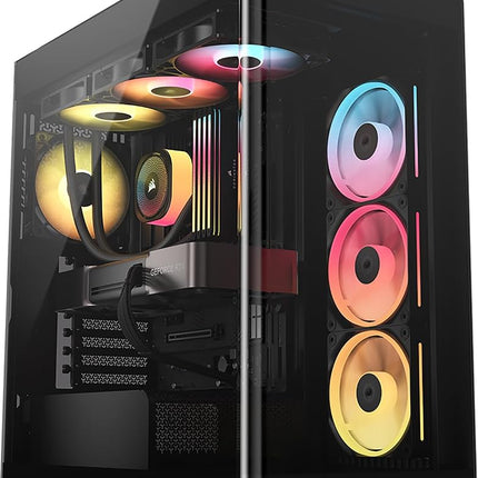 CORSAIR FRAME 4500X LX-R RGB LINK Panoramic Glass 