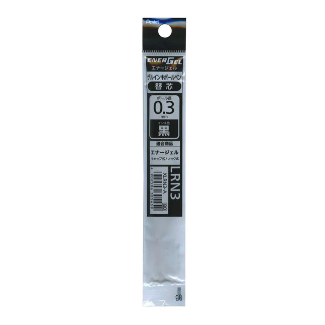Pentel Gel Ballpoint Pen Refill for Energel X, 0.3