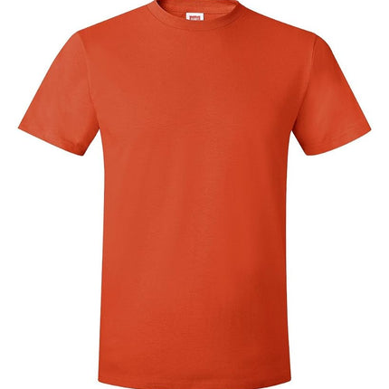 Camiseta de algodón Nano Premium para hombre Hanes (paquete de 2), naranja, mediana