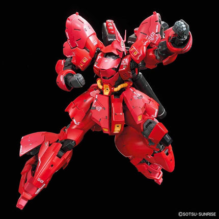 Bandai Hobby BAN230363 Char's Counterattack Sazabi RG 1/144 Model Kit, Red