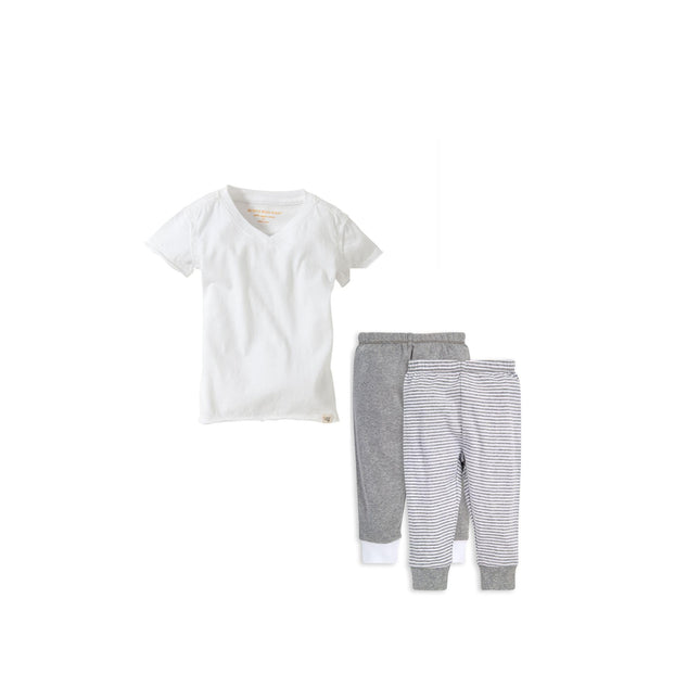 Burt's Bees Baby shirt and pant set top and bottom