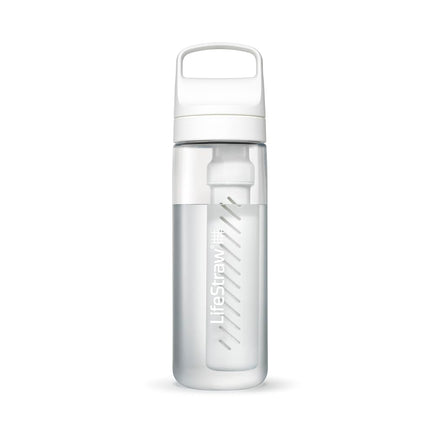 LifeStraw Go 2.0 Water Filter Bottle, Clear, 650 m