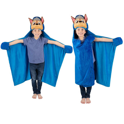 Franco Paw Patrol Kids Super Soft & Cozy Wearable Hooded Duvet Cover 50" x 30" (Officially Licensed)