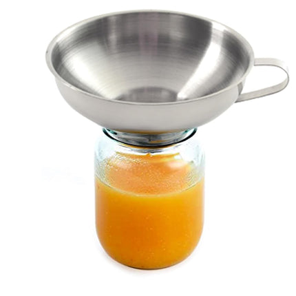 Norpro Stainless Steel Wide-Mouth Funnel w/Handle