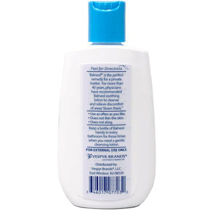 Balneol Hygienic Cleansing Lotion 3 oz (Pack of 2)