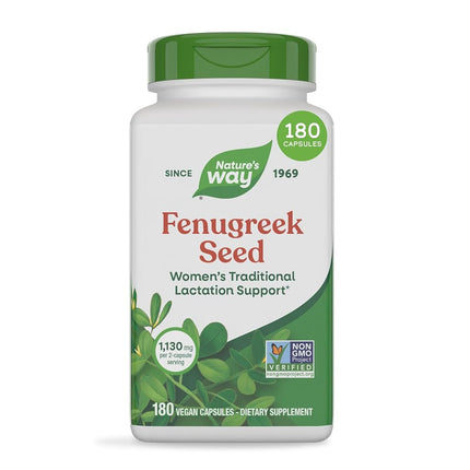 Natures Way Fenugreek Seed, 610 milligrams Per Cap
