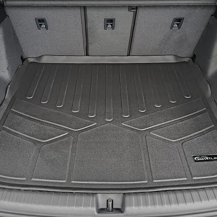 SMARTLINER All Weather Custom Fit Black Cargo Floor Mat Liner Compatible with 2022-2024 Audi Q4 e-tron/ Q4 Sportback e-tron