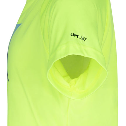 T-shirt Hurley Dri-Fit One and Only à motif pour garçon (petits enfants), Volt/Icon, Très grand