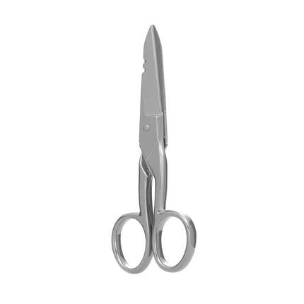 Klein 2100-7 "Nickel Plated" Electrician's Scissor, Silver