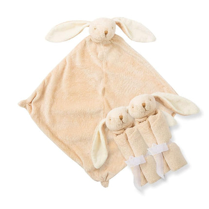 Angel Dear Three of A Kind Blankie, Biege Bunny