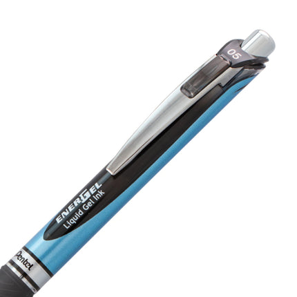 Pentel EnerGel RTX Retractable Liquid Gel Pen, (0.5mm) Needle Tip, Fine Line, Black Ink, 12 Pack Hanging Window Box