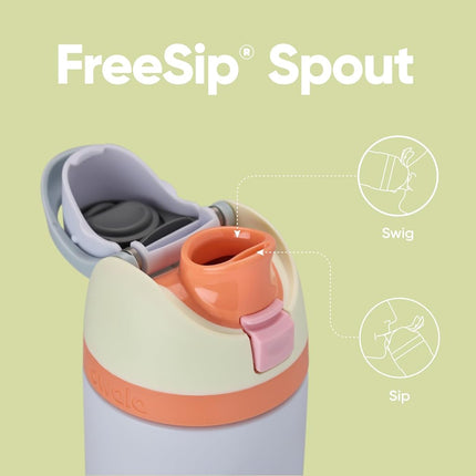 Owala FreeSip Insulated Stainless Steel Water Bottle, 710ml, Beach House