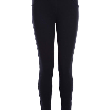 Nautica Girls' School Uniform Stretch Interlock Je