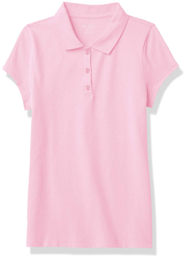 The Children's Place Girls Uniform Pique Polo Shir