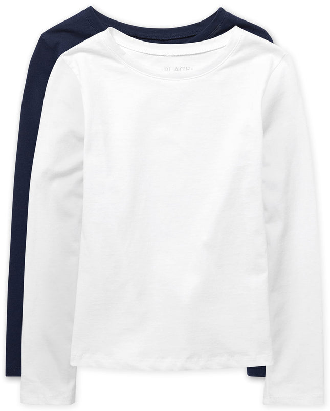 The Children's Place girls Long Sleeve Basic Layer