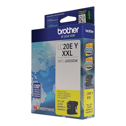 Brother LC20EY ink cartridge Original Yellow 1 pcs