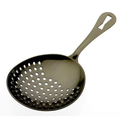 Barfly, Julep Strainer, Gun Metal Black