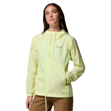 Columbia womens Flash Forward II Windbreaker, Citron Haze, M