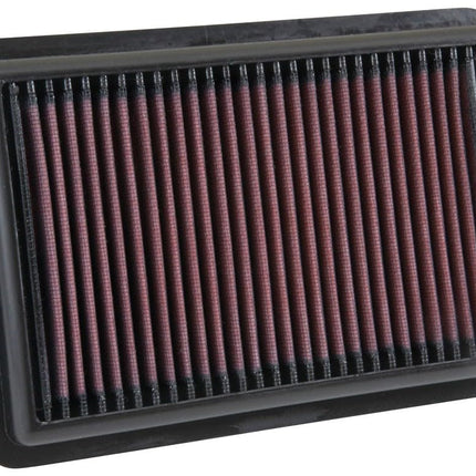 K&N Engine Air Filter: High Performance, Premium, Washable, Panel Filter: 2017-2019 (Elanta, i30, Kona, Veloster, Cee d, Forte), 33-5050