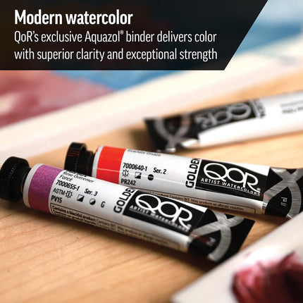 QoR Modern Watercolors, Transparent Brown Oxide, 11 ml Tube