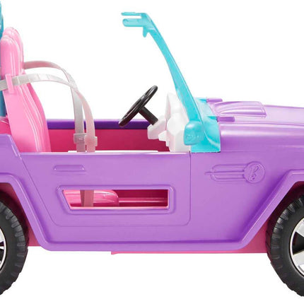 Barbie Off-Road Vehicle, Purple with Pink Seats an