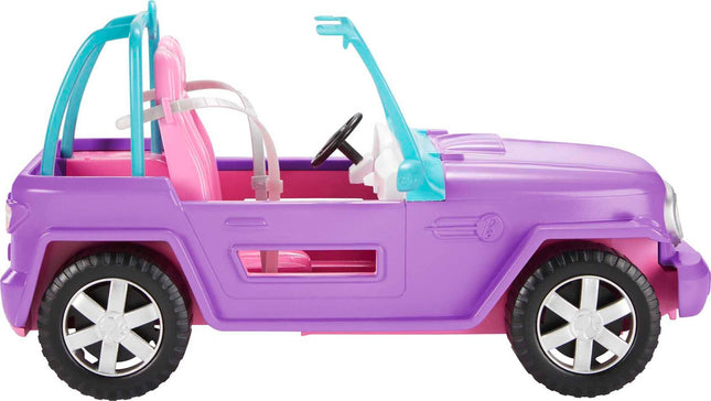 Barbie Off-Road Vehicle, Purple with Pink Seats an