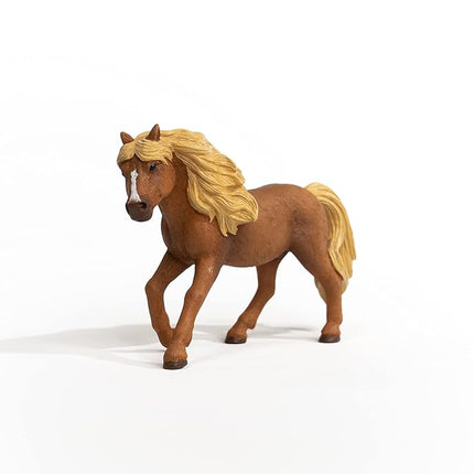 Schleich Horse Club - Iceland Pony Stallion Toy Figurine - Kids 5+ | 13943