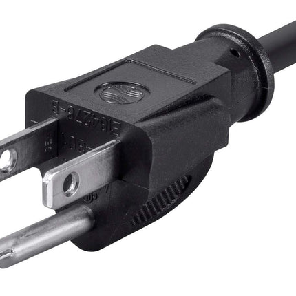 Monoprice 105293 10-Feet 14AWG Power Cord Cable with 3 Conductor PC Power Connector Socket, Black