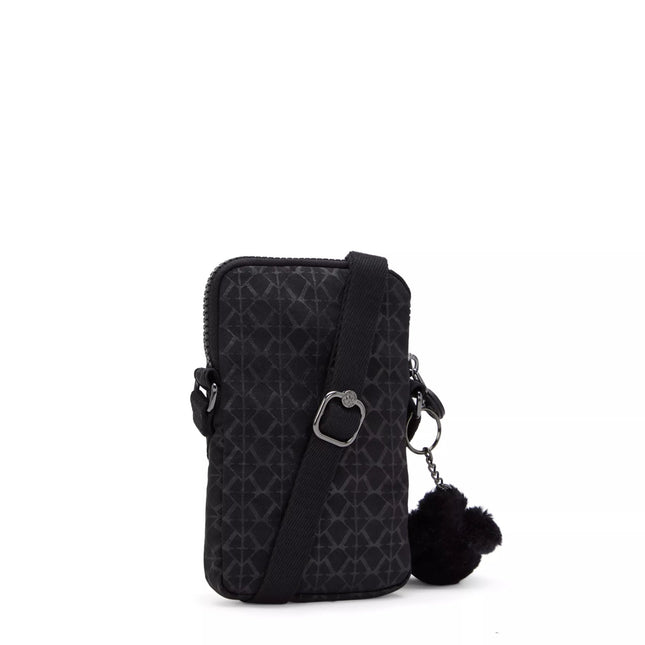 Kipling Women's Tally Minibag, Lightweight Crossbody Mini, Nylon Phone Bag, Signature Emb, 4.3''L x 6.8''H x 0.8''D (KI1645)