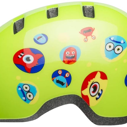 Bell Lil Ripper Toddler Bike Helmet (Monsters Gloss Green (2019), Universal Toddler (45-51 cm))