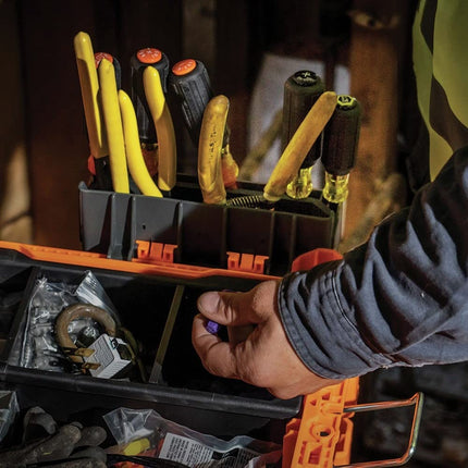 54814MB MODbox Tool Carrier, Modular Tool Storage System Side Mounting Accessory, Easy One-Handed Attachment and Slim Profile