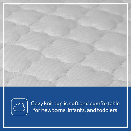 Sealy Waterproof Fitted Crib/Toddler Mattress Pad Cover 2-Pack - 100% Waterproof, Deep Fitted Stretch Skirt, Machine Washable & Dryer Friendly 52”x28” - 2 Protector Pads (White)