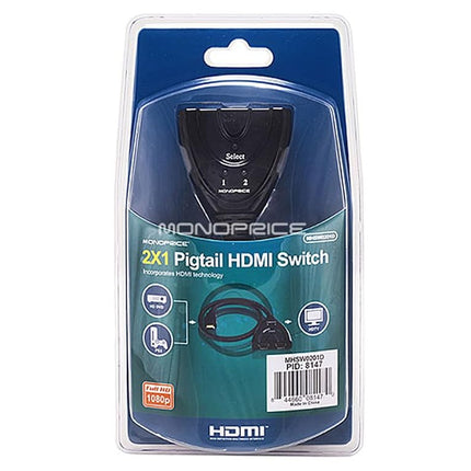 Monoprice 108147 Pigtail HDMI Switch