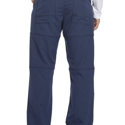 Pantalón cargo Dickies Dynamix DK110 para hombre con cremallera y tiro natural - azul marino - talla XS corto